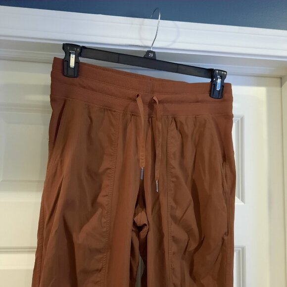 Lululemon Pants Womens 8 Brown Dance Studio Jogger Mid Rise Full Length 29" - Picture 4 of 14